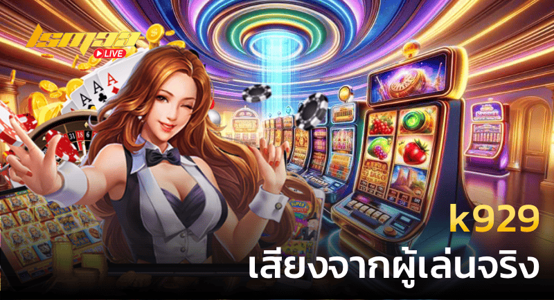k929 เสียงจากผู้เล่นจริง